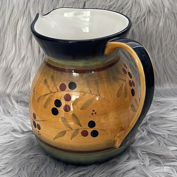 Vintage FTD Vase or‎ Pitcher with handle - Picture 4 of 14